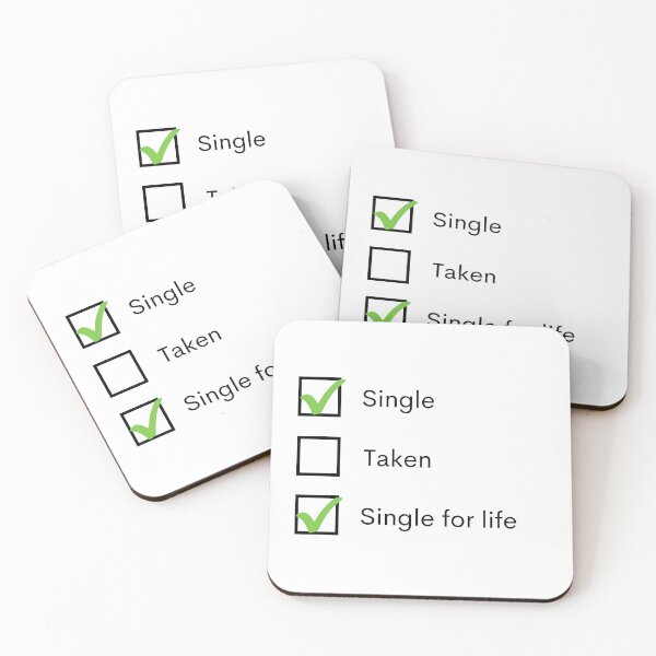 Item preview, Single Taken Single For Life designed and sold by Amine-Creation.