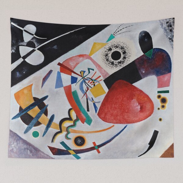 Item preview, Wassily Kandinsky "Red Spot II" designed and sold by sunny-007.