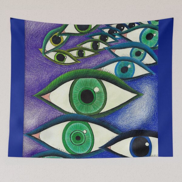 Item preview, Trippy Eyes designed and sold by ArtbyMeganBrock.