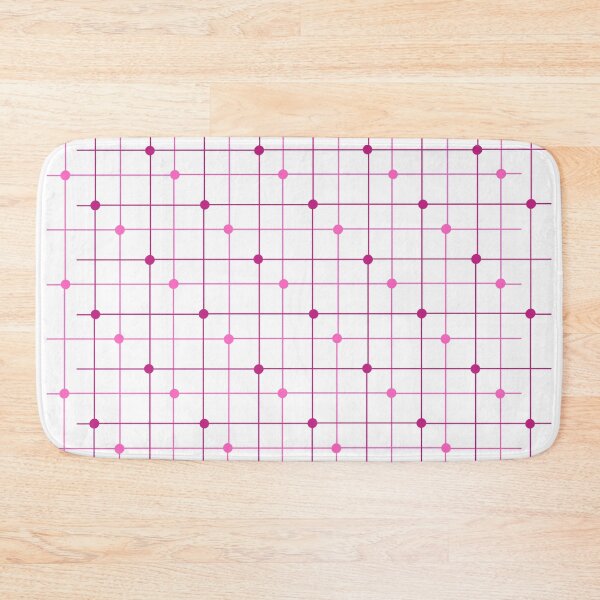 Item preview, Two color dot and lines simple pattern in pink designed and sold by Celey-shop.