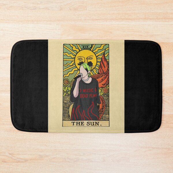 Item preview, Happier Than Ever The Sun Tarot Card - When We All Fall Asleep Where Do We Go designed and sold by SockaArt1.