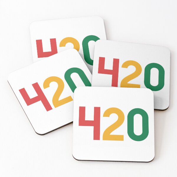 Item preview, 420 Typography (Rasta Colours) designed and sold by John Uttley.