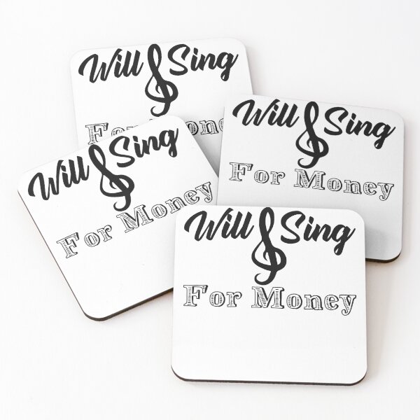 Item preview, Gift For Men Will Sing For Money Funny Graphic Gift designed and sold by JerodMraz741.