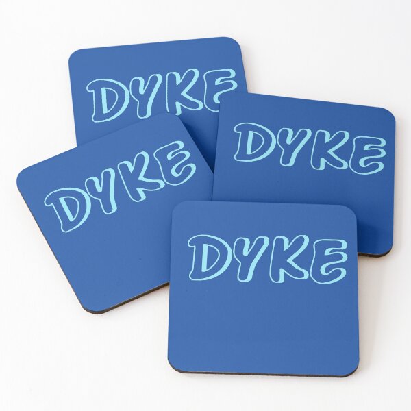 Item preview, Dyke Bubble Letters designed and sold by LP.