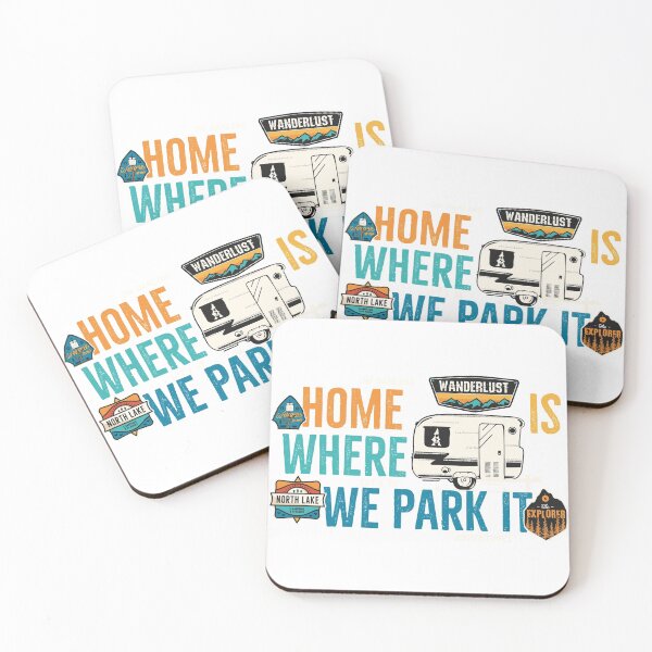 Item preview, Wanderlust camping designed and sold by PUCOSTUDIO.