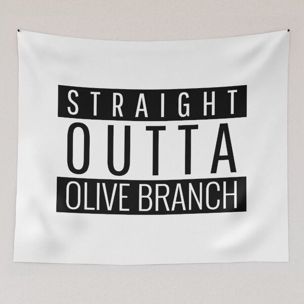 Item preview, Straight Outta Olive Branch Mississippi  designed and sold by Teelogic.