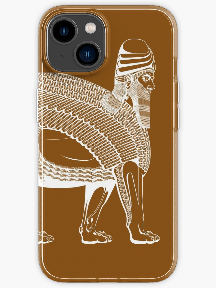 Babylonian designs Lion iPhone Case for Sale by Dingir ENKI