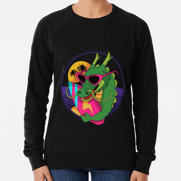 Surfer Dragon Lightweight Sweatshirt