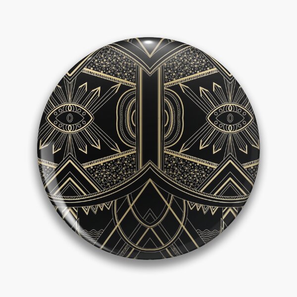 Item preview, Art Deco Design in Gold and black designed and sold by Allcoastal.