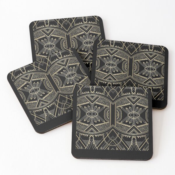 Item preview, Art Deco Design in Gold and black designed and sold by Allcoastal.