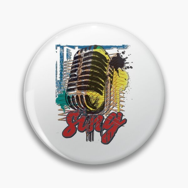 Item preview, Mens Funny Sing Into The Microphone Graffiti Gifts For Birthday designed and sold by JerodMraz741.