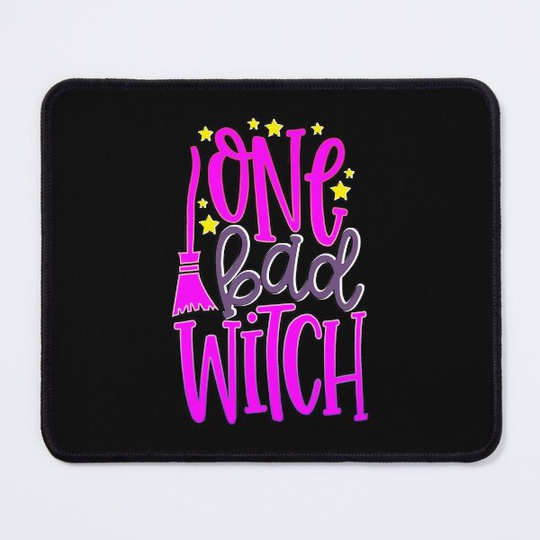 Item preview, One Bad Witch Halloween Themed Women's designed and sold by chris-ellis-art.
