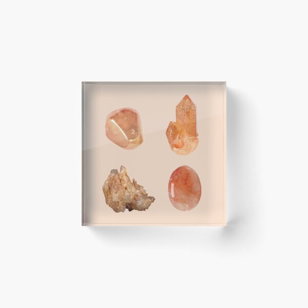 Item preview, Tangerine Quartz Crystal designed and sold by mooneko.