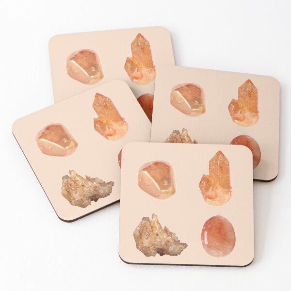 Item preview, Tangerine Quartz Crystal designed and sold by mooneko.