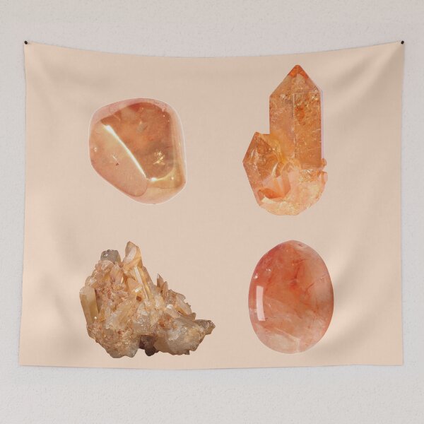 Item preview, Tangerine Quartz Crystal designed and sold by mooneko.