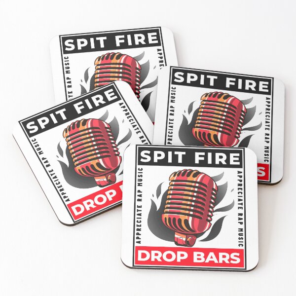 Item preview, Music Vintage Spit Fire- Drop Bars Hip Hop Gift Movie Fans designed and sold by JerodMraz741.