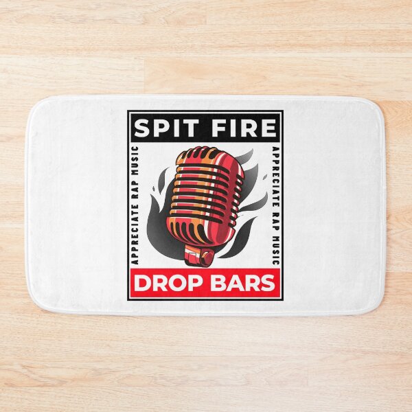 Item preview, Music Vintage Spit Fire- Drop Bars Hip Hop Gift Movie Fans designed and sold by JerodMraz741.