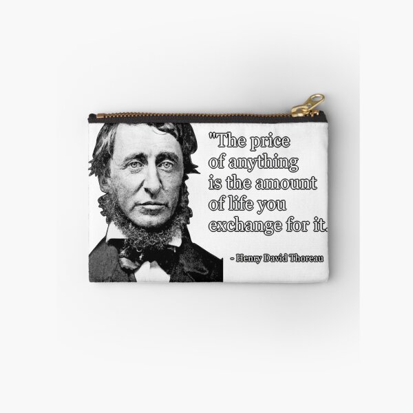 Item preview, Henry David Thoreau on Value designed and sold by Naumaddic Arts.