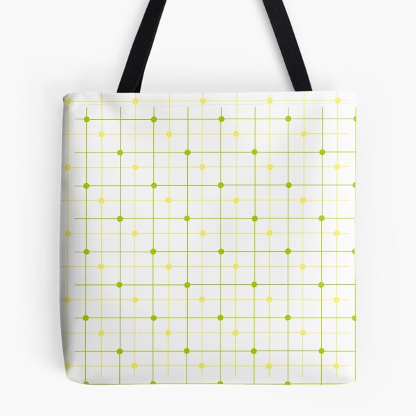Item preview, Two color dot and lines simple pattern in yellow and green designed and sold by Celey-shop.