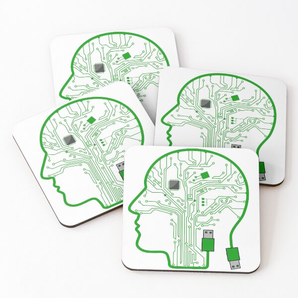 Item preview, Computer CPU Brain Shaped PCB Boards Layout for Nerds designed and sold by EngineersArt.