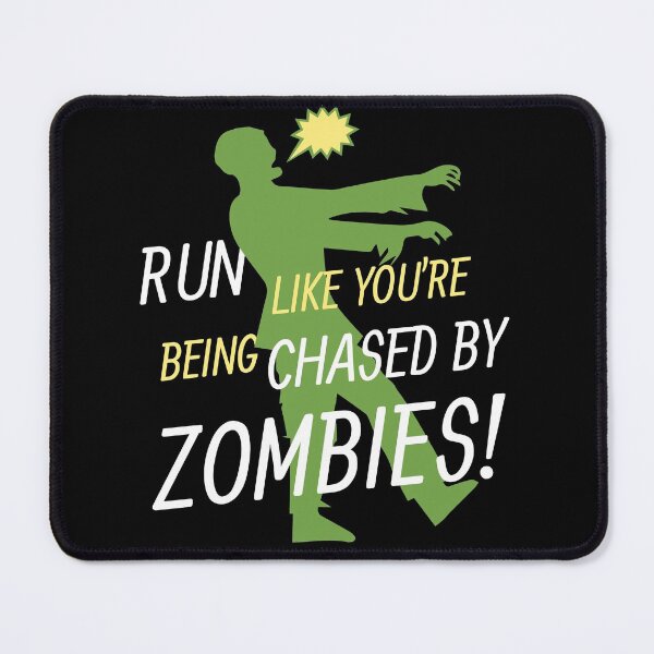 Item preview, Run Like You're Being Chased By Zombies | Halloween Gift | Happy Halloween | Halloween Bats | Horror Halloween | Scary Halloween  designed and sold by dipimoda.