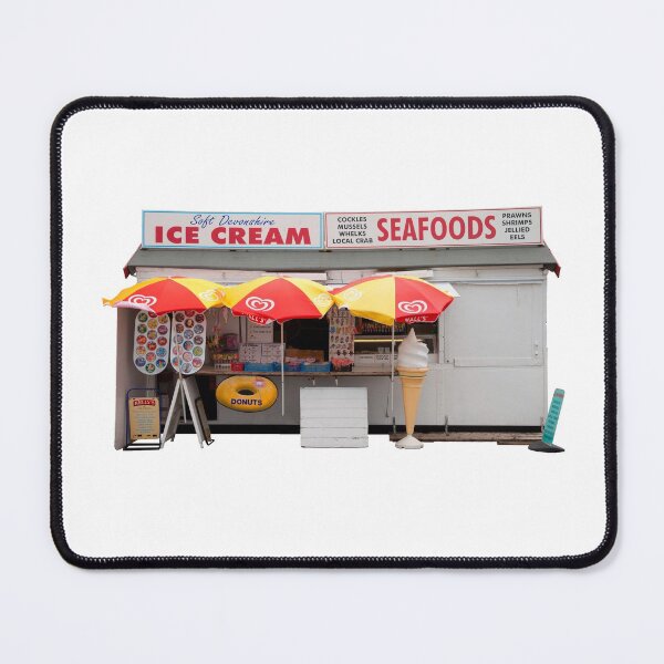 Item preview, Ice Cream and Seafood Kiosk designed and sold by andrewroland.