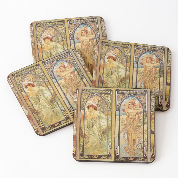 Item preview, Alphonse Mucha lovely designed and sold by poojav96pmf.