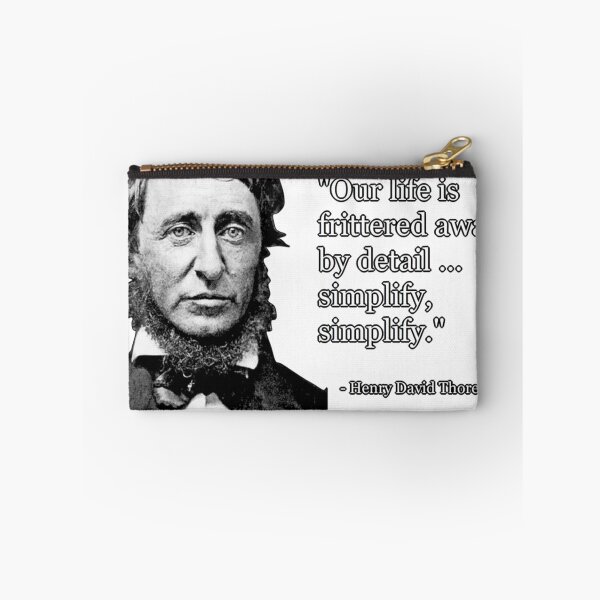 Item preview, Henry David Thoreau on Simplicity designed and sold by Naumaddic Arts.