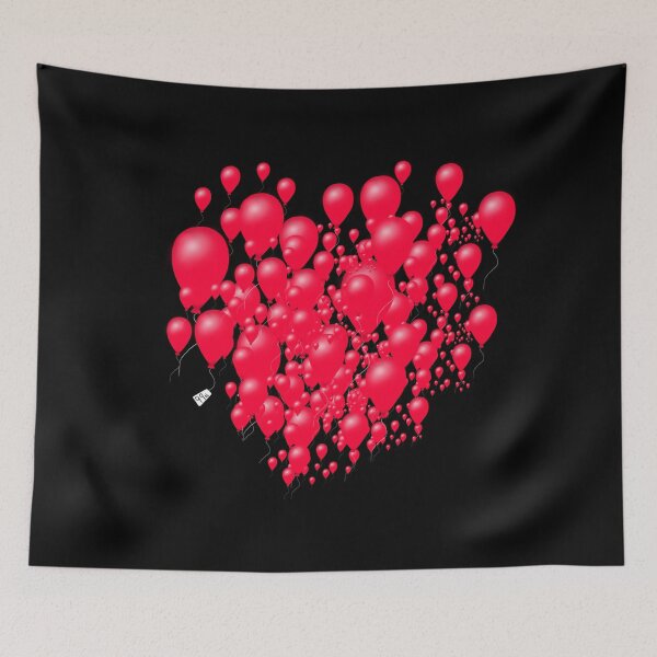 Artikelvorschau, 99 rote Ballons entworfen und verkauft von ArtbyBroghan.