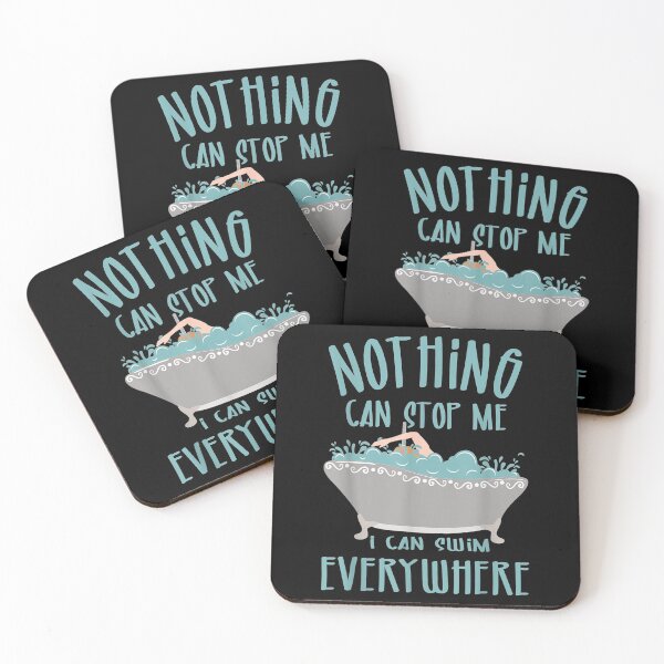 Item preview,  Funny Swimming Saying Swim Everywhere Happy Swimmer designed and sold by dianev79.