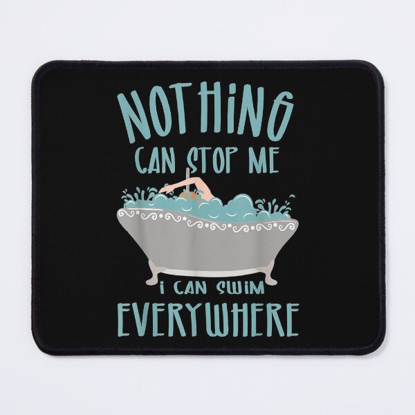Item preview, Funny Swimming Saying Swim Everywhere Happy Swimmer designed and sold by dianev79.