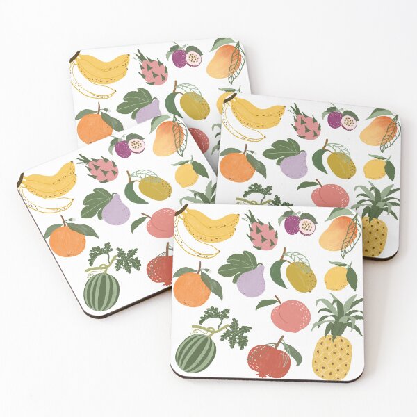 Item preview, Colorful fruit doodle designed and sold by Sarwat Reza.