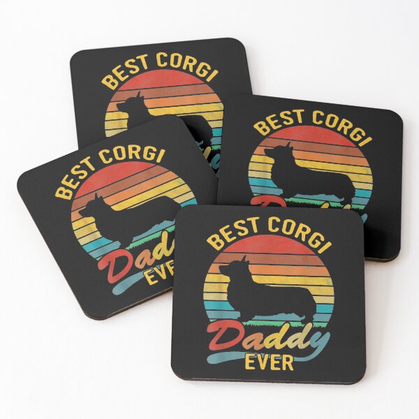 Item preview,  Retro Vintage Best Corgi Daddy Ever designed and sold by dianev79.
