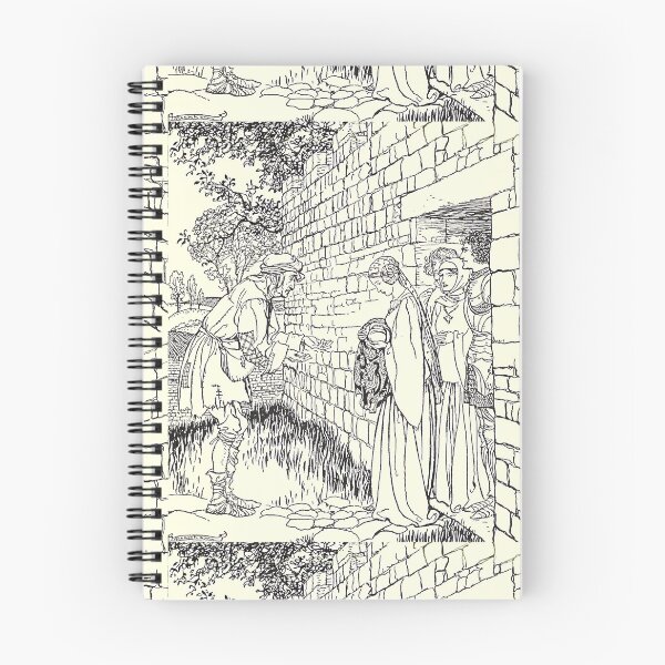 Aperçu de l'œuvre Arthur Rackham- King Arthur- Ainsi, l'enfant a été livré à Merlin créée et vendue par Dreamflight.
