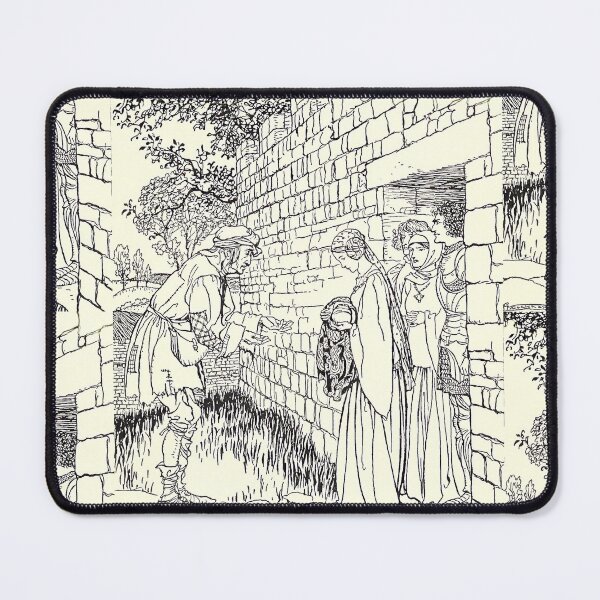 Item preview, Arthur Rackham- King Arthur- So The Child Was Delivered Unto Merlin designed and sold by Dreamflight.