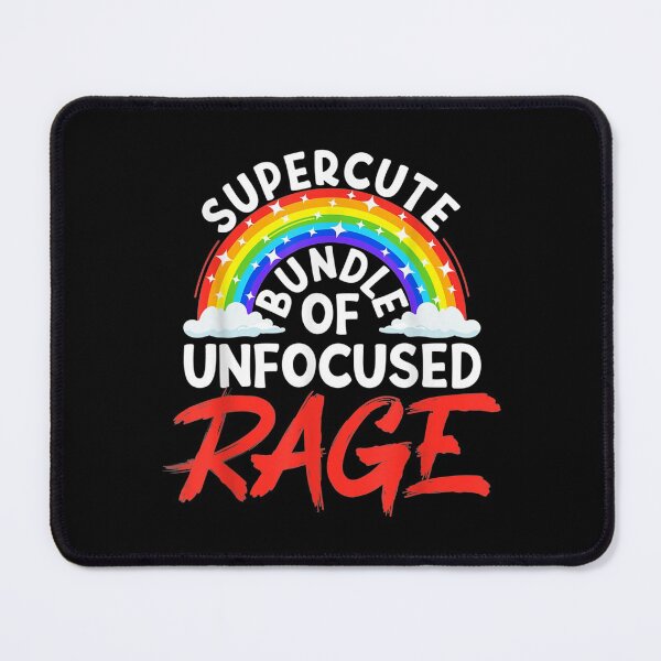 Item preview, Supercute Bundle Unfocused Rage Rainbow Goth Anime designed and sold by donnagia.