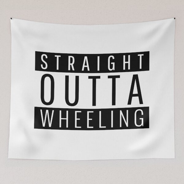 Item preview, Straight Outta Wheeling  designed and sold by Teelogic.