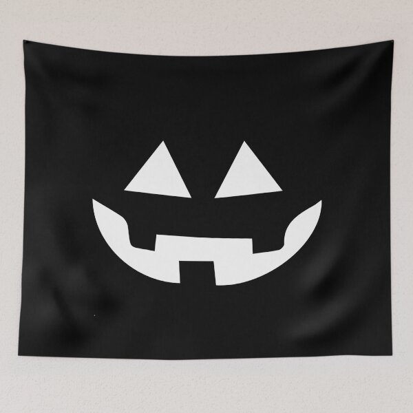 Item preview, Scary Halloween Pumpkin Face  designed and sold by faithinkindness.