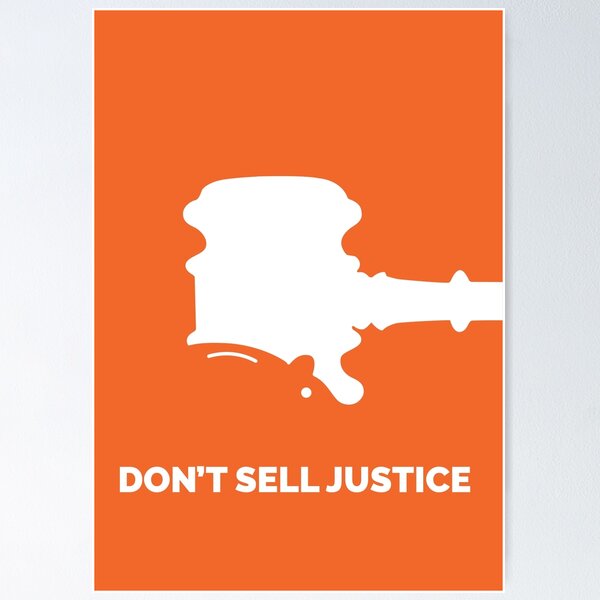 Minimal Anti Corruption Design Poster