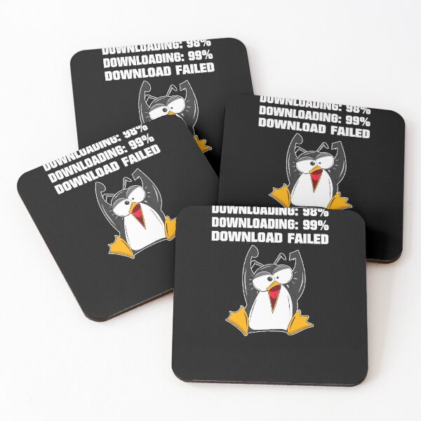 Item preview, Download Failed Linux Penguin freaks out after downloading designed and sold by Cedinho.
