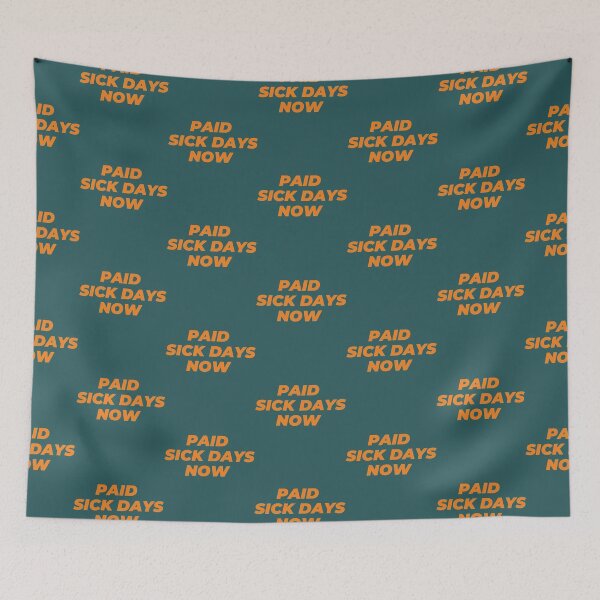 Item preview, Paid Sick Days Now Magnet designed and sold by HanseyShopz.