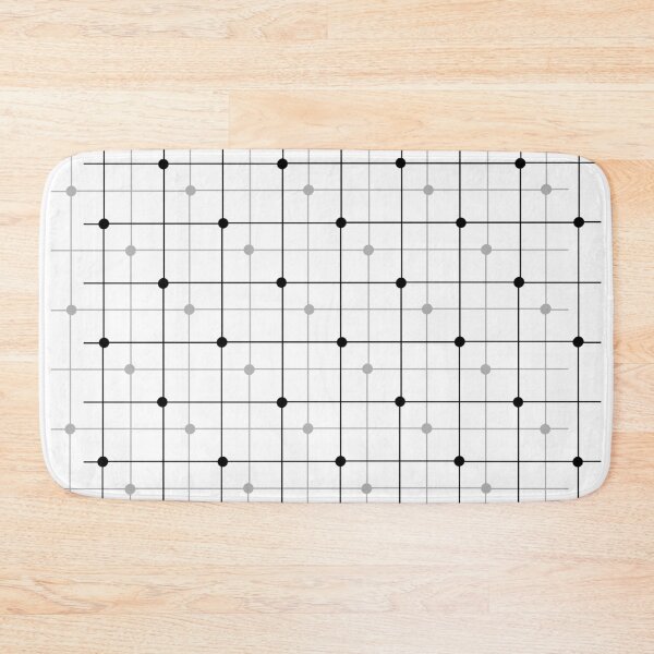 Item preview, Two color dot and lines simple pattern in black designed and sold by Celey-shop.