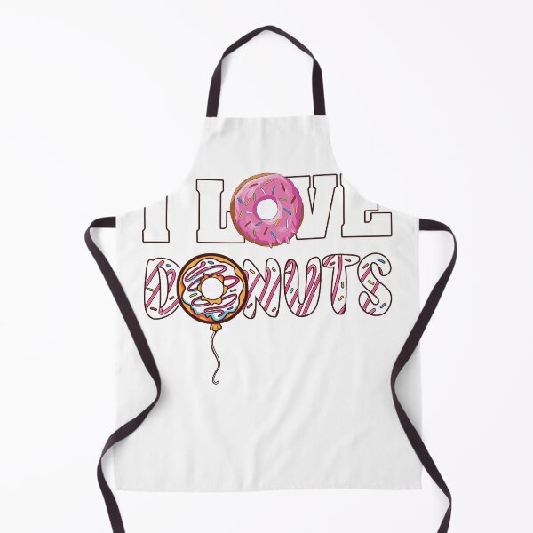 Artikelvorschau, Ich Liebe Donuts - Doughnuts Ballon mit Glassur entworfen und verkauft von Cedinho.