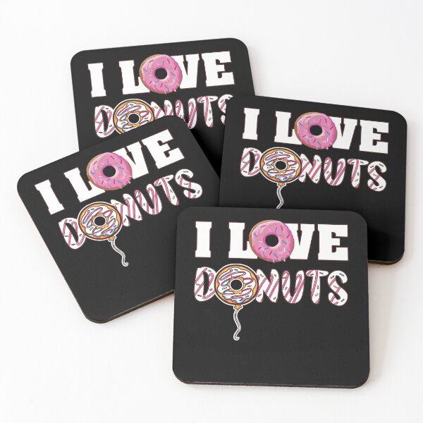 Item preview, I Love Doughnuts - Doughnuts Balloon with Glaze designed and sold by Cedinho.