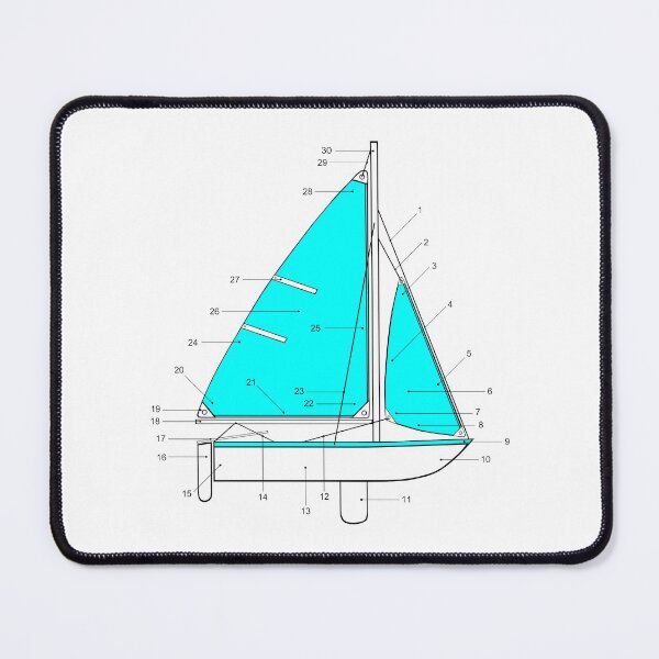 Item preview, Sailboat diagram designed and sold by MUZA9.