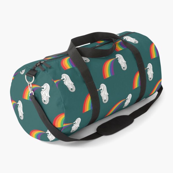 Item preview, Rainbow Merlion Tote Bag designed and sold by HanseyShopz.