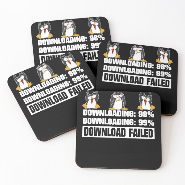 Item preview, Download Failed at 99% of Linux Penguin completely freaks out designed and sold by Cedinho.