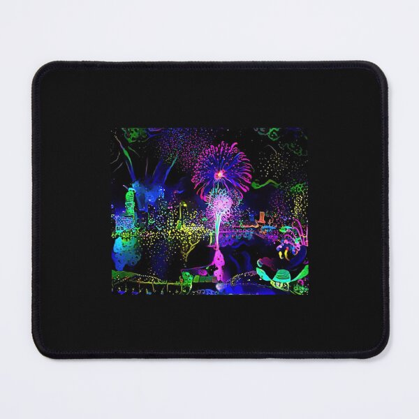 Item preview, Singapore National Day Parade Fireworks Mouse Pad designed and sold by HanseyShopz.