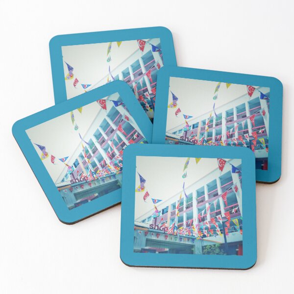 Item preview, Singapore&39;s 53rd Birthday Flags in array at designed and sold by HanseyShopz.