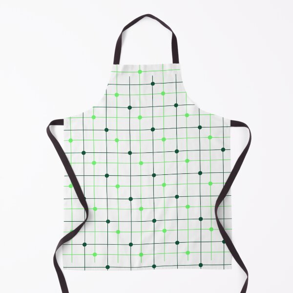 Item preview, Two color dot and lines simple pattern in light green and dark green designed and sold by Celey-shop.